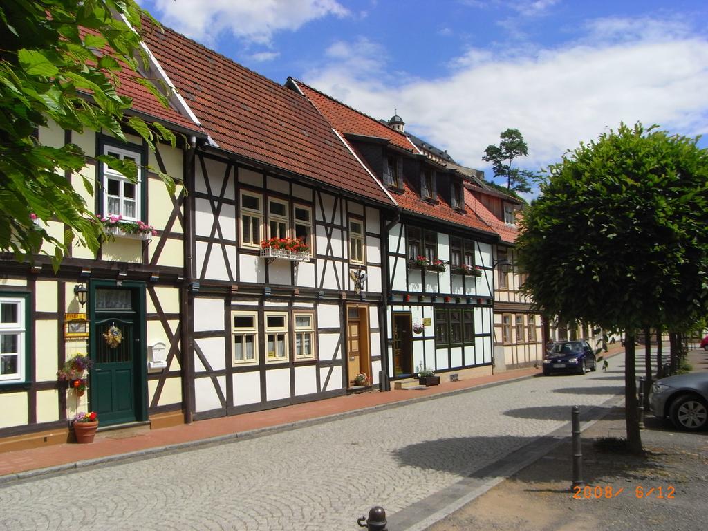 Harz Stolberg Ferienwohnung Buitenkant foto